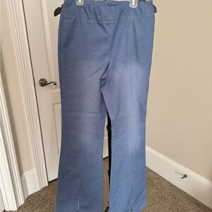 HUE Light Blue Jean Leggings